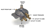 Malpassi Fuel Pressure Bypass Regulator - Turbo Carburettor 241